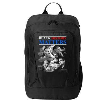 Black History Matters City Backpack