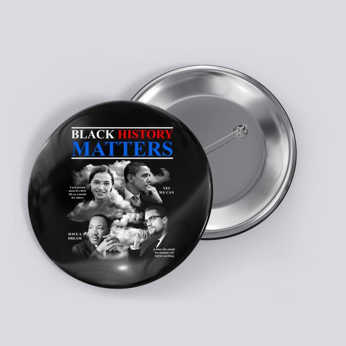 Black History Matters Button