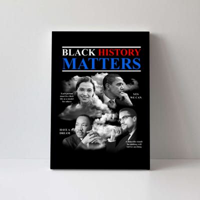 Black History Matters Canvas