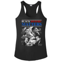 Black History Matters Ladies PosiCharge Competitor Racerback Tank