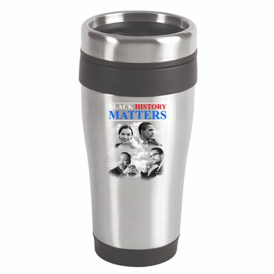 Black History Matters 16oz Travel Tumbler