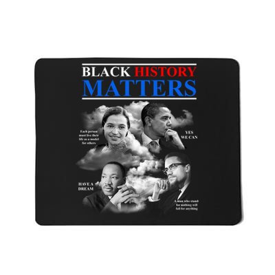 Black History Matters Mousepad