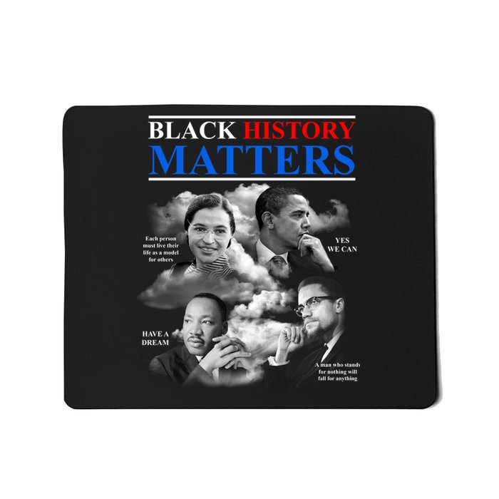 Black History Matters Mousepad