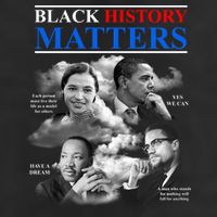 Black History Matters 25L Jumbo Tote