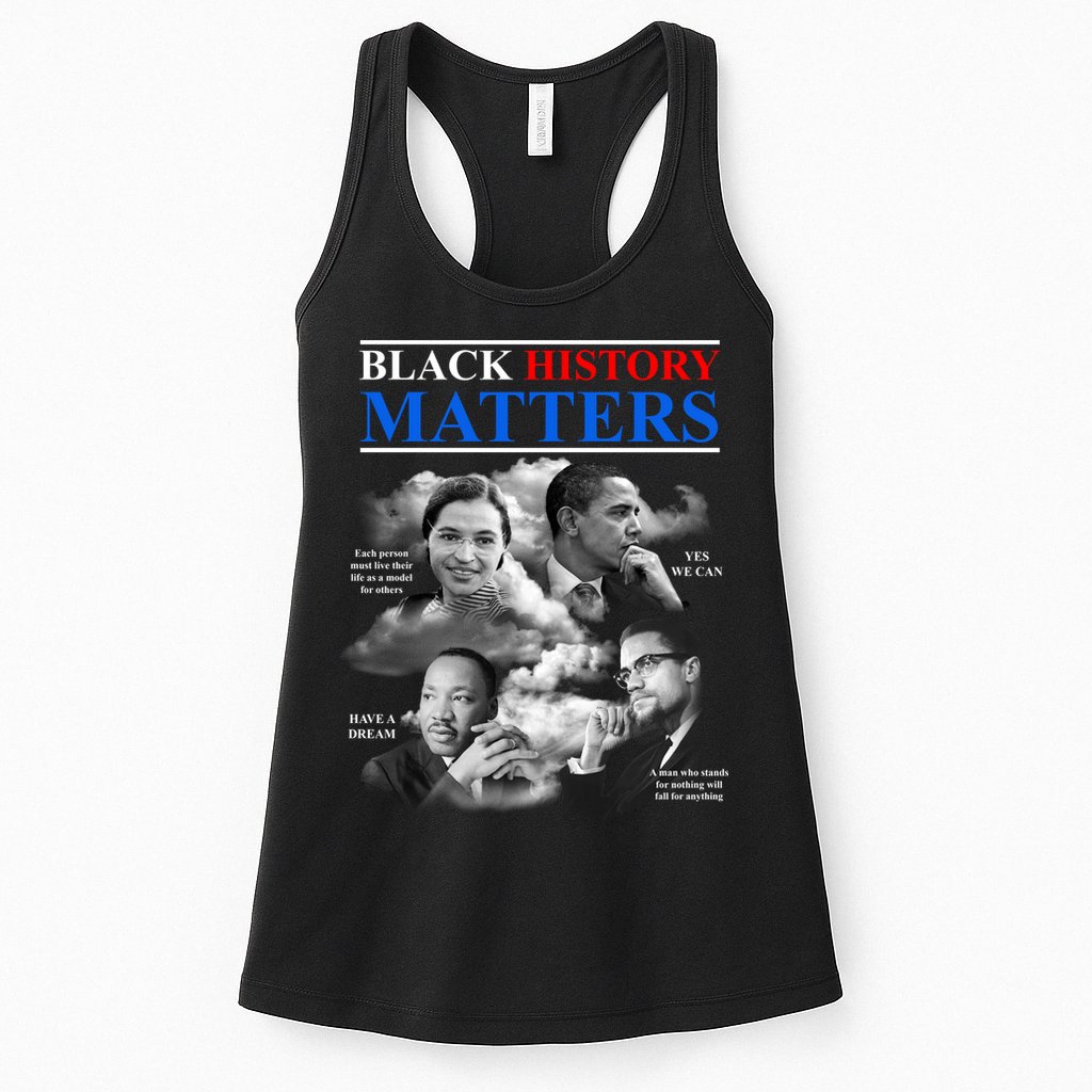 Black History Matters Womens Tank Top