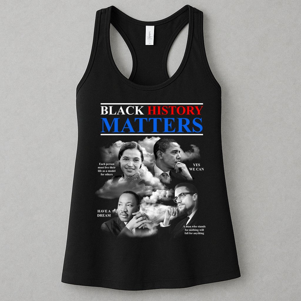Black History Matters Womens Tank Top