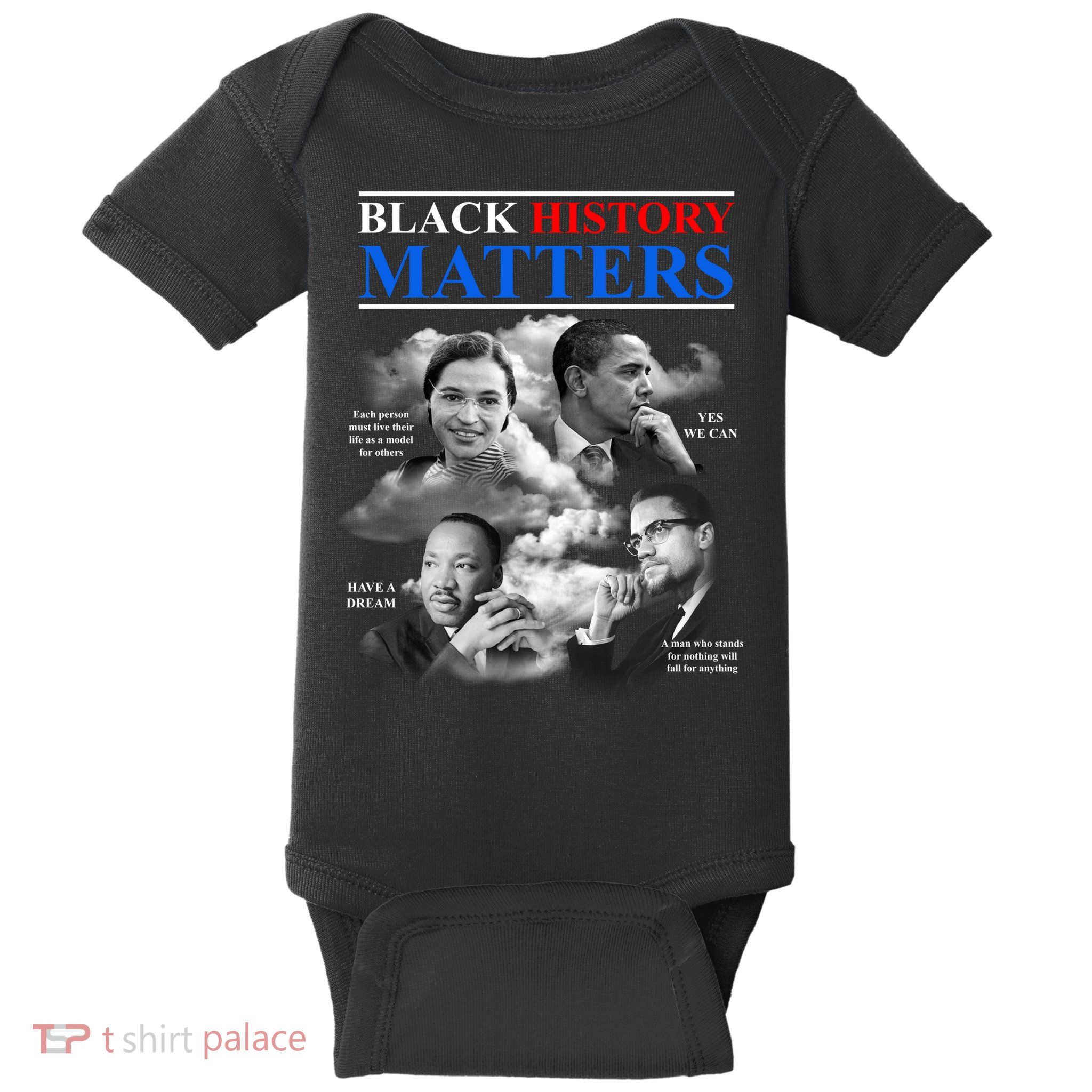 Black History Matters Baby Bodysuit