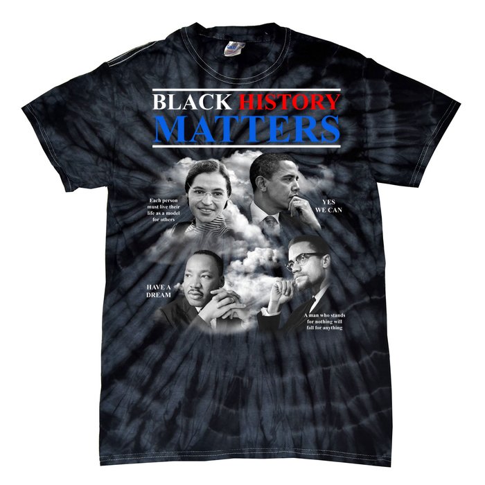 Black History Matters Tie-Dye T-Shirt