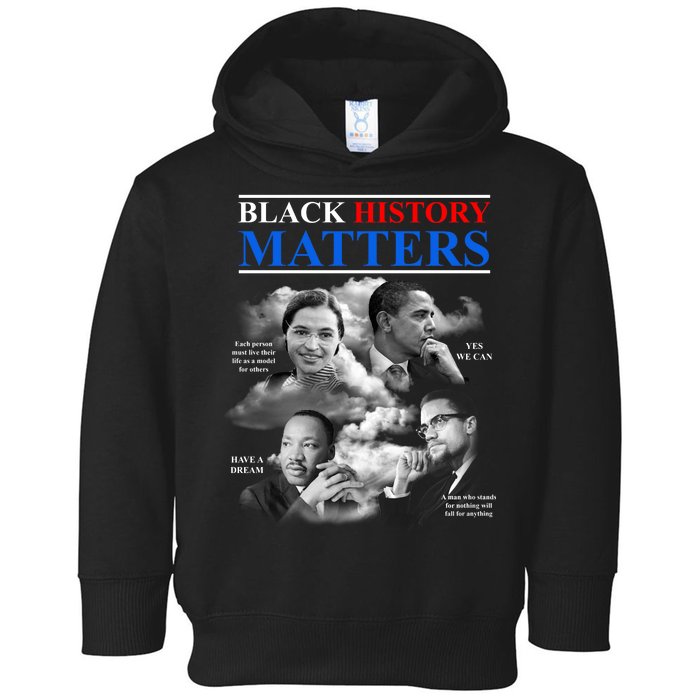 Black History Matters Toddler Hoodie