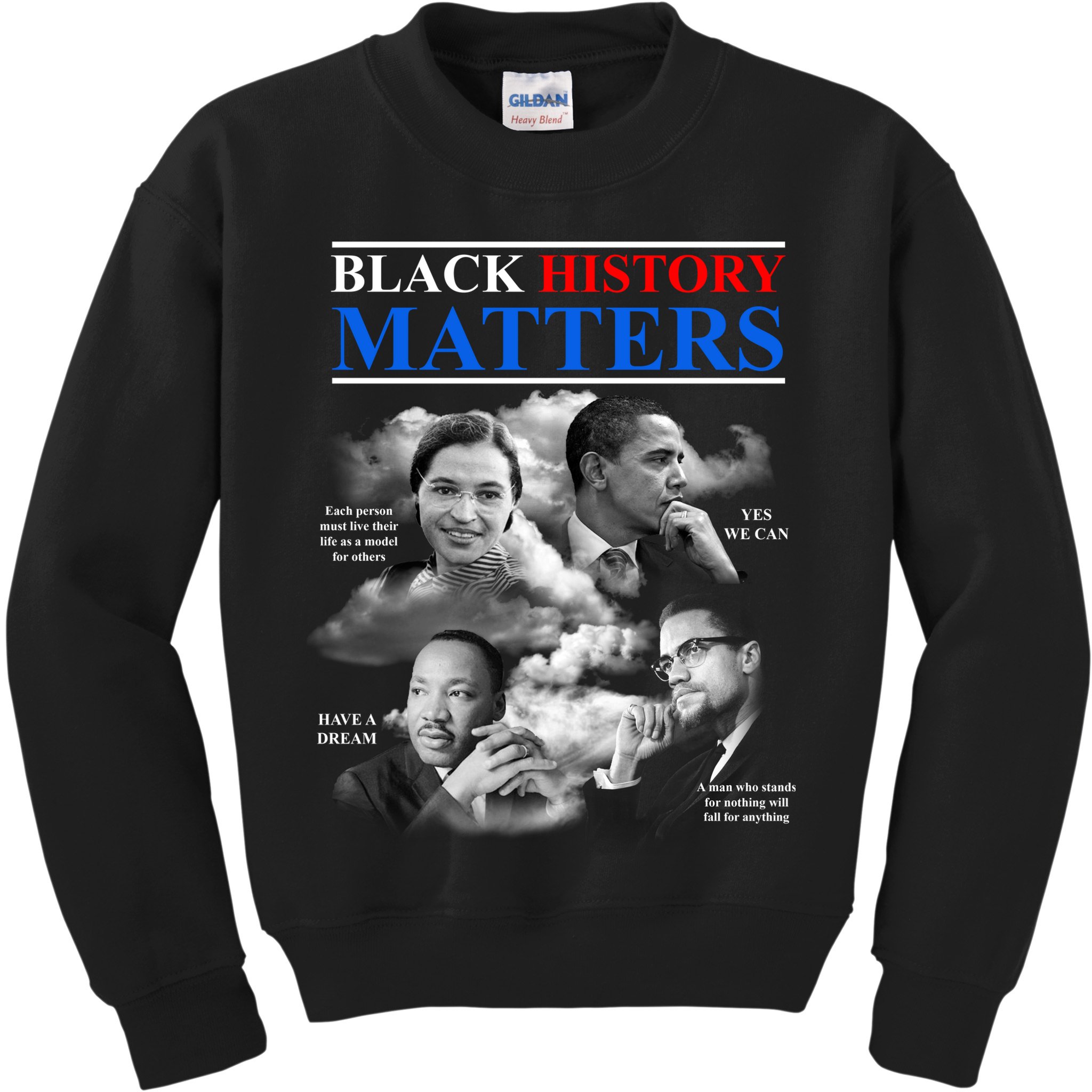 Black History Matters Kids Sweatshirt