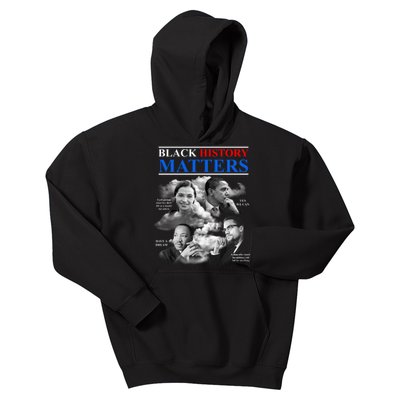 Black History Matters Kids Hoodie