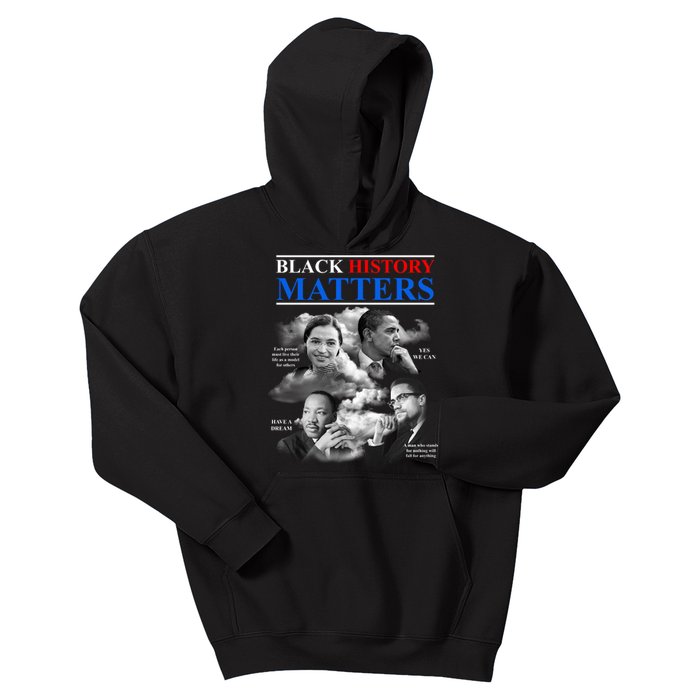 Black History Matters Kids Hoodie