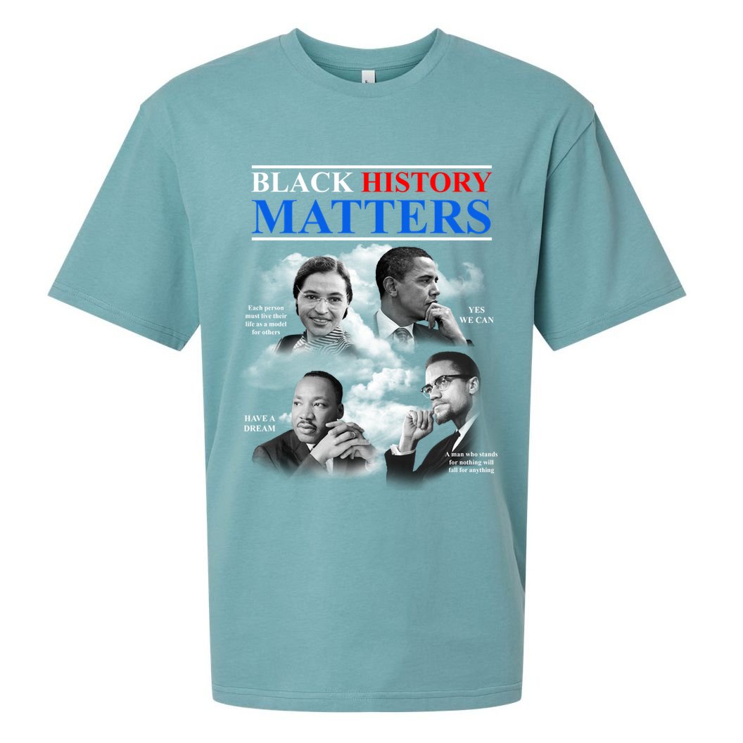 Black History Matters Sueded Cloud Jersey T-Shirt