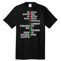 Black History Month 2021 Black History Makers Tall T-Shirt