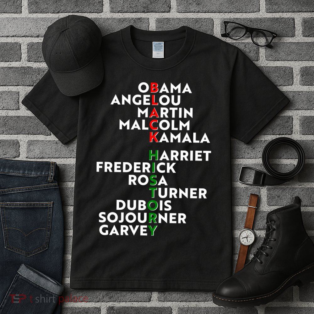 Black History Month 2021 Black History Makers Tall T-Shirt