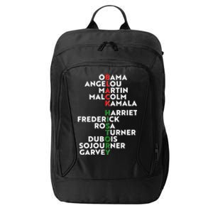 Black History Month 2021 Black History Makers City Backpack