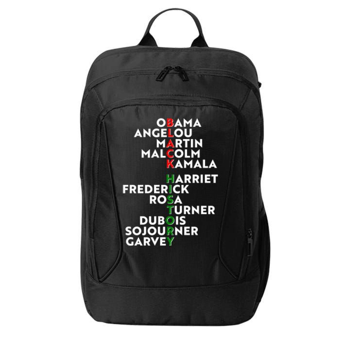 Black History Month 2021 Black History Makers City Backpack