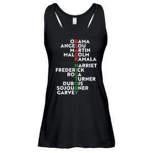 Black History Month 2021 Black History Makers Ladies Essential Flowy Tank