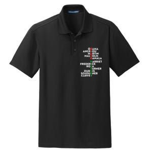 Black History Month 2021 Black History Makers Dry Zone Grid Polo