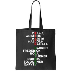 Black History Month 2021 Black History Makers Tote Bag