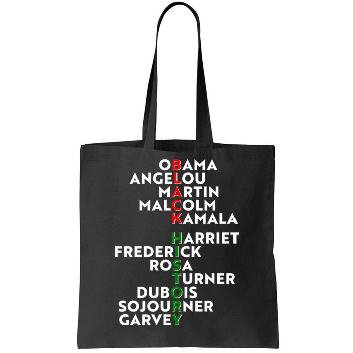 Black History Month 2021 Black History Makers Tote Bag