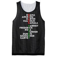 Black History Month 2021 Black History Makers Mesh Reversible Basketball Jersey Tank