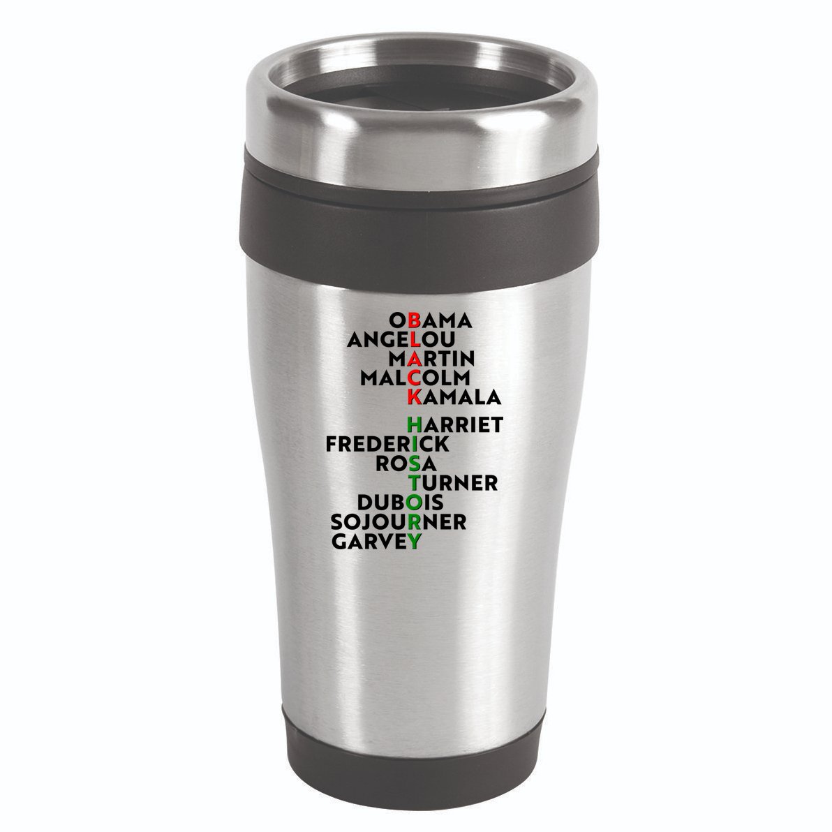 Black History Month 2021 Black History Makers 16oz Travel Tumbler