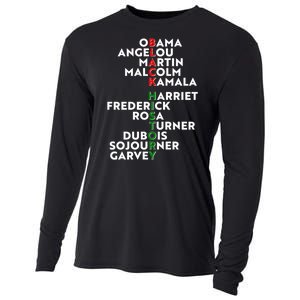 Black History Month 2021 Black History Makers Cooling Performance Long Sleeve Crew