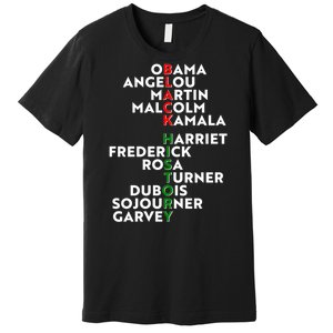 Black History Month 2021 Black History Makers Premium T-Shirt