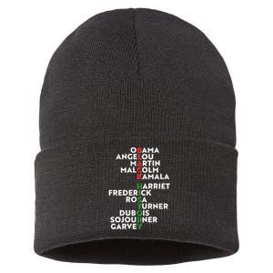 Black History Month 2021 Black History Makers Sustainable Knit Beanie