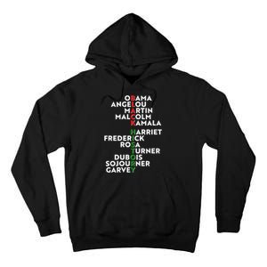 Black History Month 2021 Black History Makers Tall Hoodie