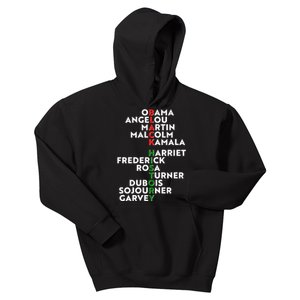 Black History Month 2021 Black History Makers Kids Hoodie