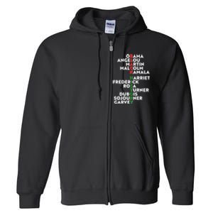 Black History Month 2021 Black History Makers Full Zip Hoodie