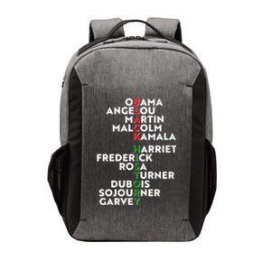 Black History Month 2021 Black History Makers Vector Backpack