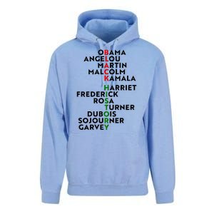 Black History Month 2021 Black History Makers Unisex Surf Hoodie