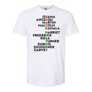 Black History Month 2021 Black History Makers Softstyle CVC T-Shirt