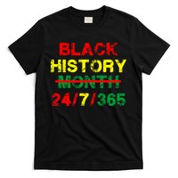 Black History Month 24/7/365 African Melanin T-Shirt