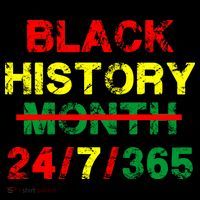 Black History Month 24/7/365 African Melanin Backpack
