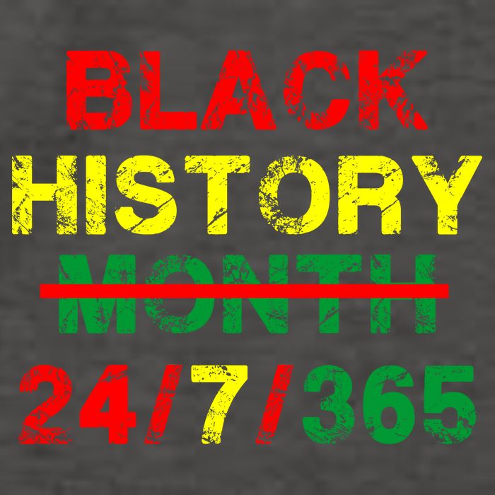 Black History Month 24/7/365 African Melanin Vector Backpack