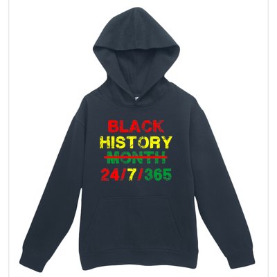 Black History Month 24/7/365 African Melanin Urban Pullover Hoodie