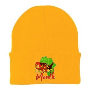 Black History Month Africa Knit Cap Winter Beanie