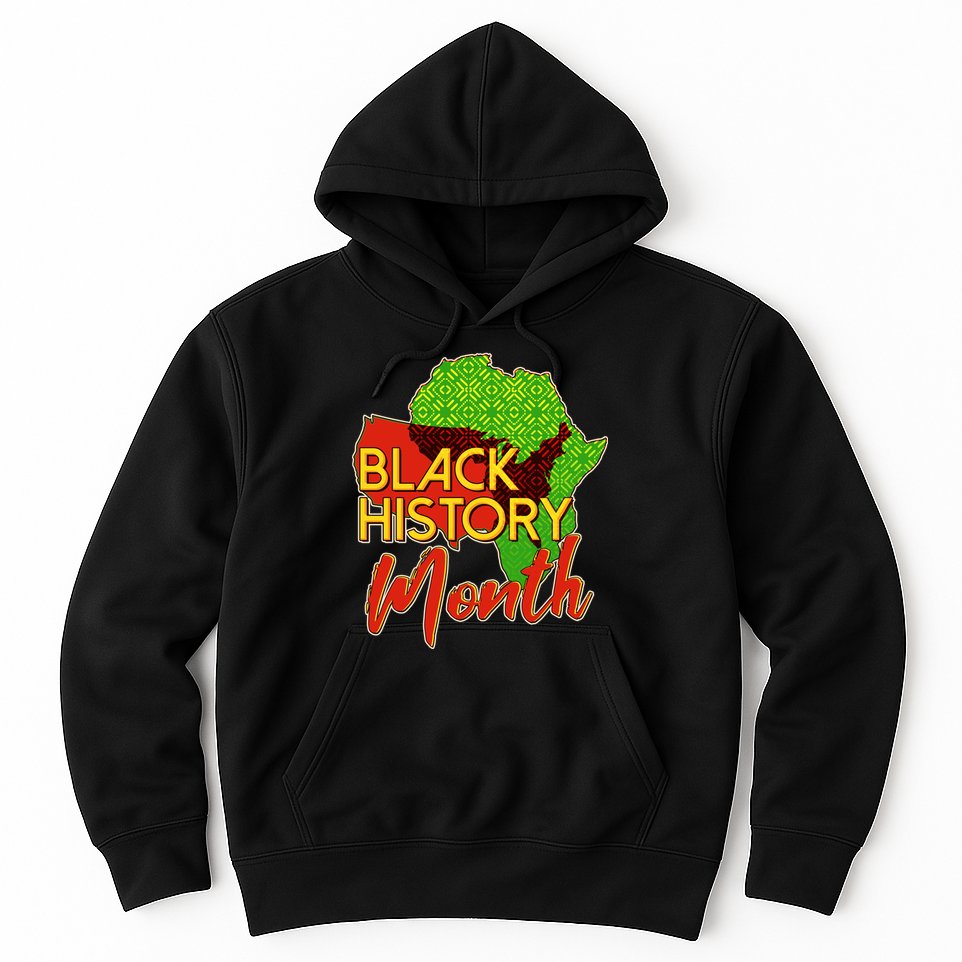 Black History Month Africa Hoodie