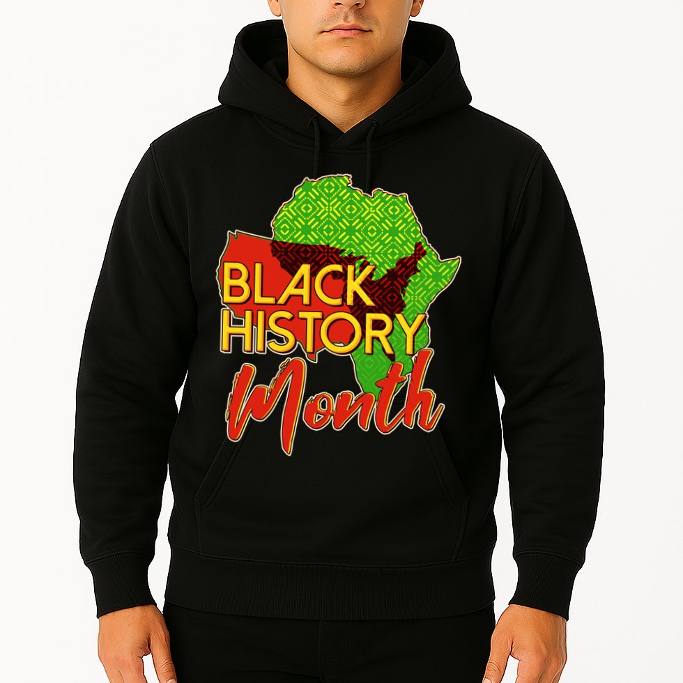 Black History Month Africa Hoodie