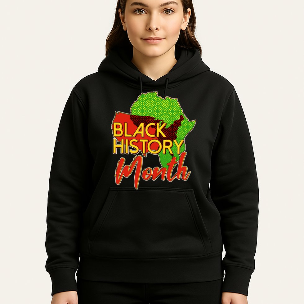 Black History Month Africa Hoodie