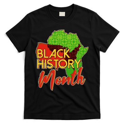 Black History Month Africa T-Shirt