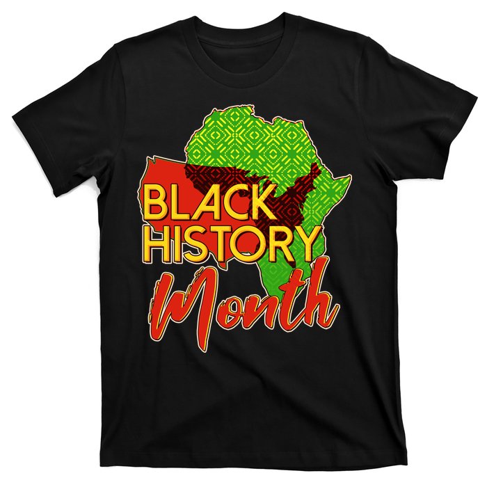 Black History Month Africa T-Shirt