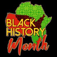 Black History Month Africa Button