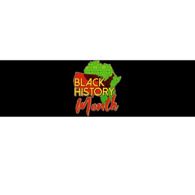 Black History Month Africa Bumper Sticker