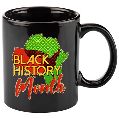 Black History Month Africa 11oz C Handle Ceramic Mug