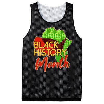 Black History Month Africa Mesh Reversible Basketball Jersey Tank